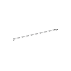 Sealskin Inc. Stabilisatiesteun 100 cm Zilver hoogglans