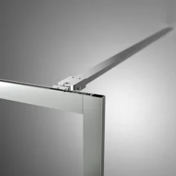 Sealskin inloopdouche Contour zilver hoogglans 138 x 200 cm