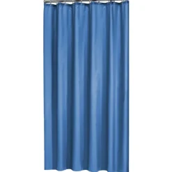 Sealskin Madeira douchegordijn blauw 180 x 200 cm
