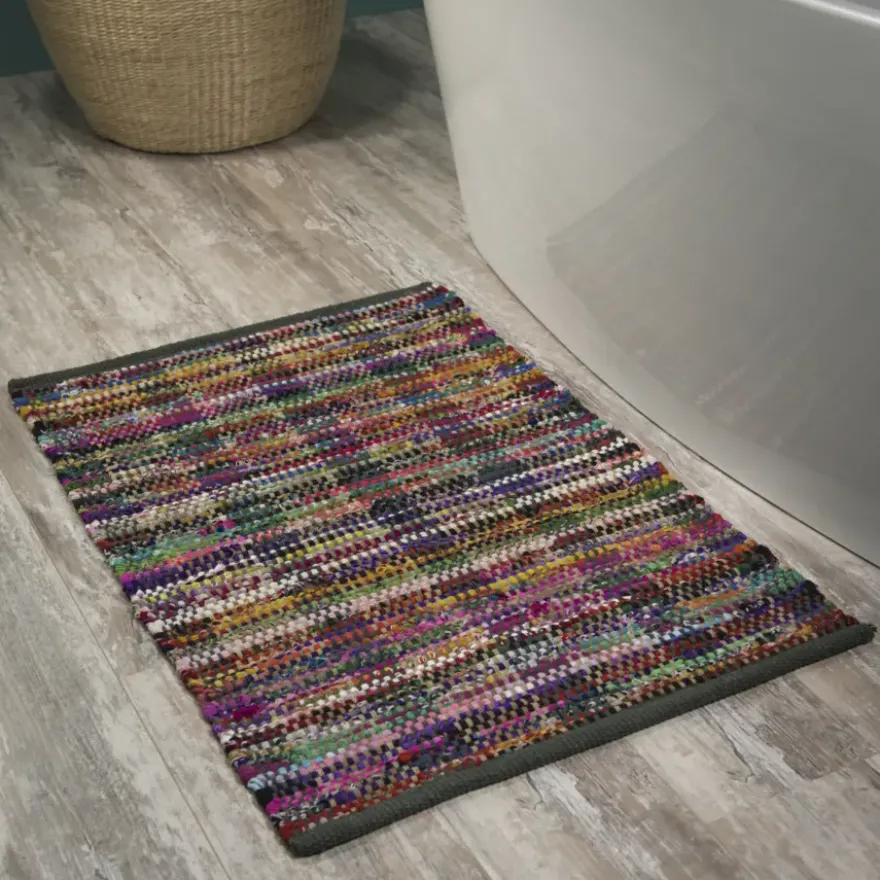 Sealskin Madras badmat multi 60 x 90 cm