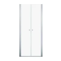 Sealskin pendeldeur voor douche nis chroom 90 x 200 cm