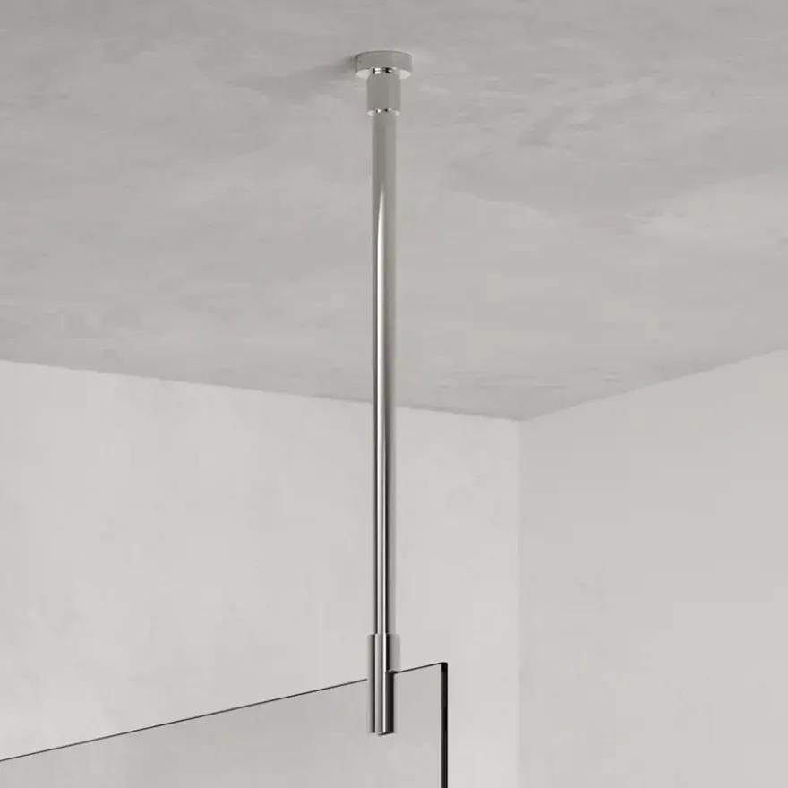 Sealskin Plafondsteun 80 cm Zilver hoogglans