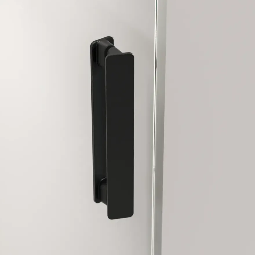 Sealskin Pure Draaideur Voor Combinatie Met Zijwand 90X200 Cm mat zwart
