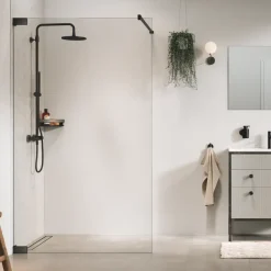 Sealskin Pure Inloopdouche Type A3 120X200 Cm gunmetal grijs
