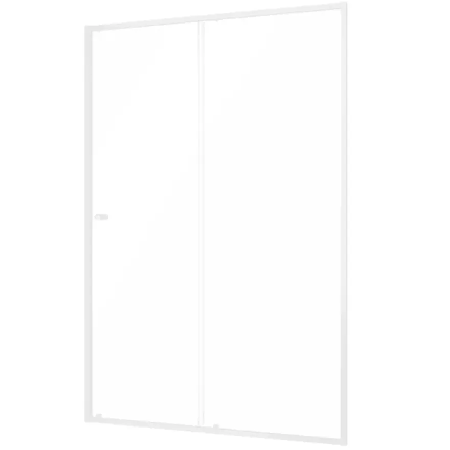 Sealskin schuifdeur voor nis Contour mat wit 120 x 200 cm