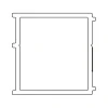 Sealskin Seev Verbredingsprofiel 2,25 cm x 195 cm Zilver Hoogglans