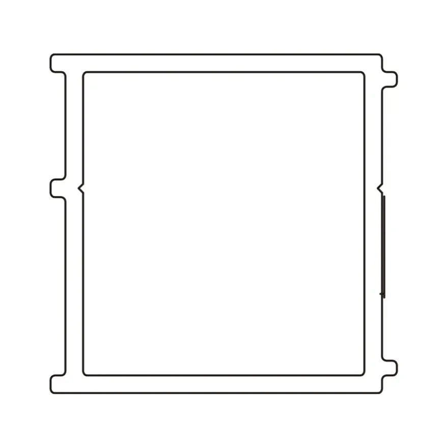 Sealskin Seev Verbredingsprofiel 2,25 cm x 195 cm Zilver Hoogglans