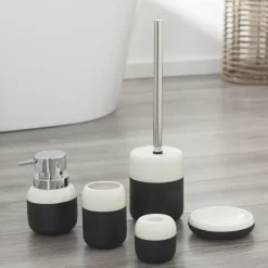 Sealskin Sphere toiletborstelhouder zwart