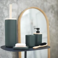 Sealskin Toiletborstelhouder Mind donker groen vrijstaand