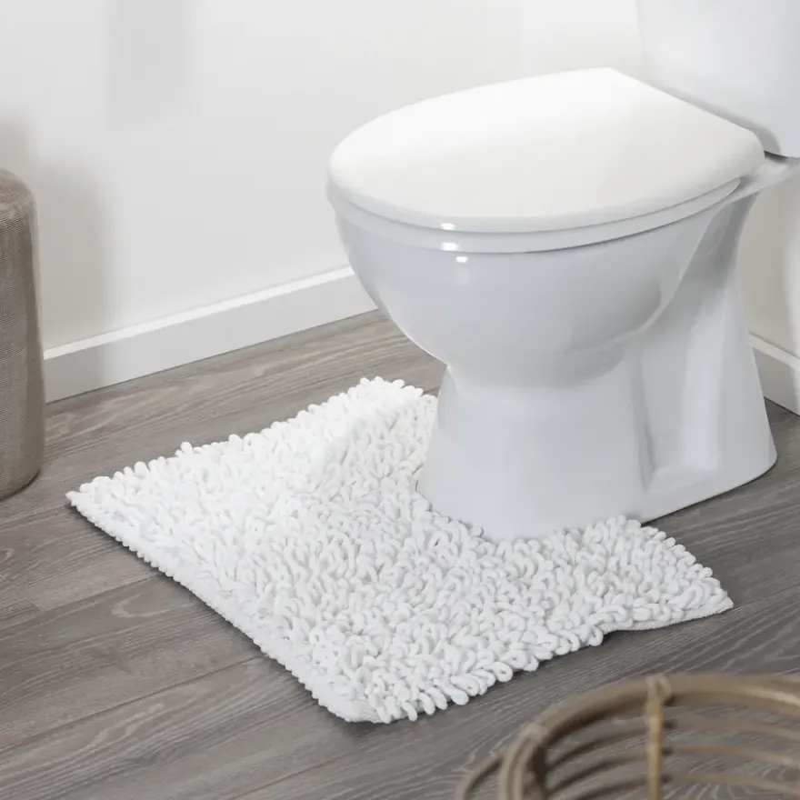 Sealskin toiletmat Twist wit 45x55 cm