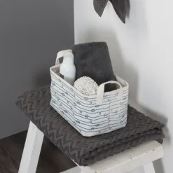 Sealskin Vierkant Mandje Rope Ecru