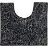 Sealskin WC mat Speckles Zwart 50x45 cm