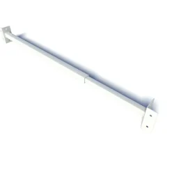 SecuBar barrièrestang Single RAL 9010 (Wit) SKG 2-sterren 60-100 cm