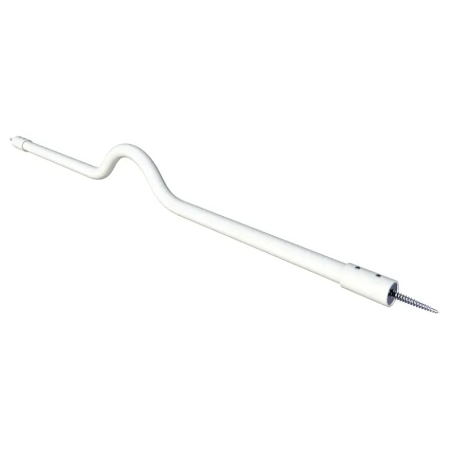 SecuBar barrièrestang Twist Combi RAL 9010 (Wit) SKG 2-sterren 97 cm