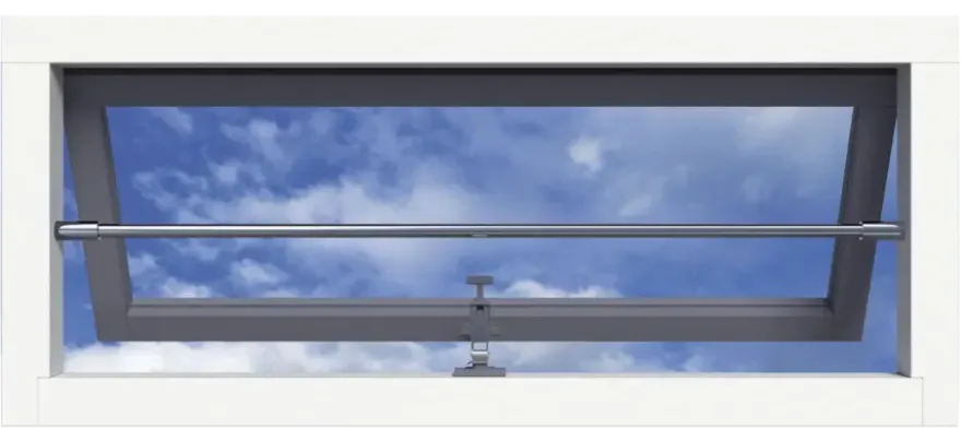 SecuBar barrièrestang Twist RVS SKG 2-sterren 99 cm