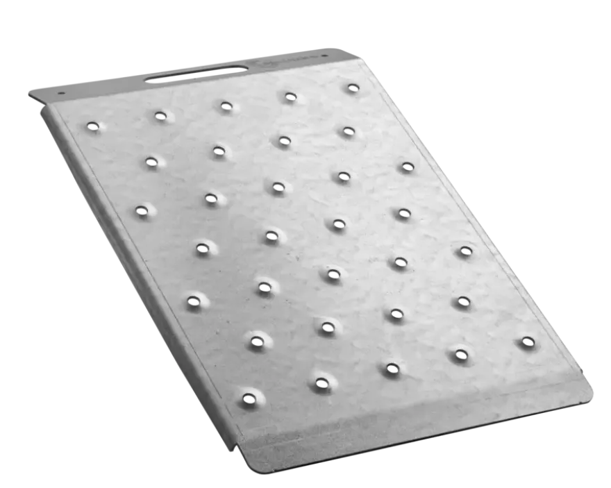 Secucare drempelhulp plus mini 2 B=25 cm H=7-15 cm staal verzinkt