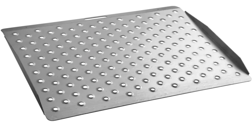 Secucare drempelhulp plus model 1 B=78 cm H 5-15 cm staal verzinkt