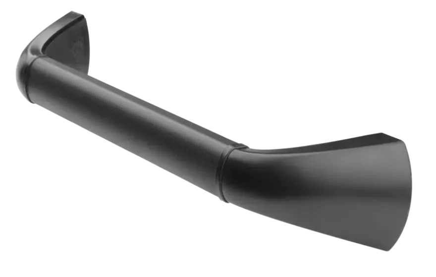 Secucare wandbeugel 40 cm aluminium zwart