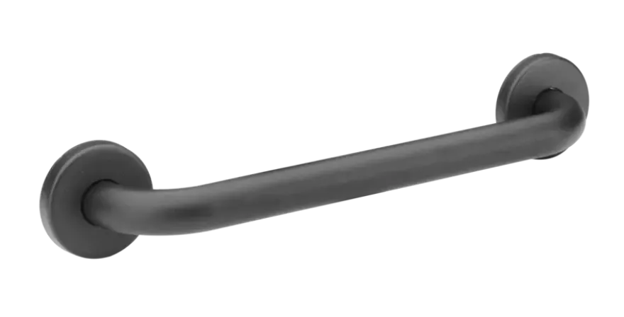 Secucare wandbeugel 30 cm diameter 25 mm RVS zwart