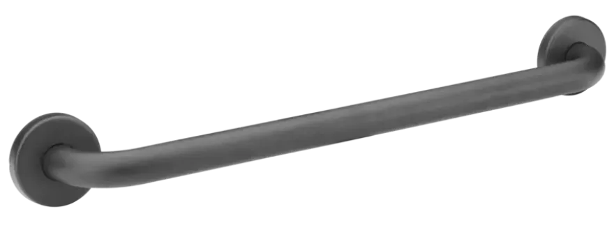 Secucare wandbeugel 45 cm diameter 25 mm RVS zwart