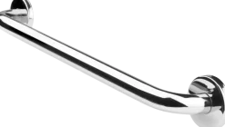 Secucare wandbeugel 45 cm diameter 25 mm RVS glans