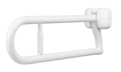 Secucare wc-rolhouder tbv wc-beugel premium opklapbaar wit