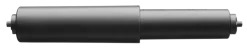 Secucare wc-rolhouder tbv wc-beugel premium opklapbaar zwart