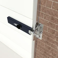 SecuMax Garagedeurbeveiliging Sectionaal Cilinder/Knop Zwart SKG 2-sterren