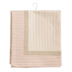 Servet streep roze 40 x 40 cm 4 stuks