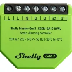 Shelly Dimmer Gen3 slimme LED dimmer WiFi