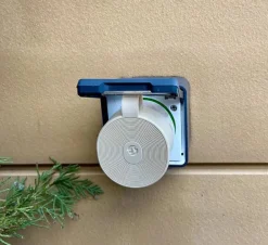 Shelly Outdoor Plug S Gen3 slimme stekker & energiemeter WiFi Bluetooth IP44