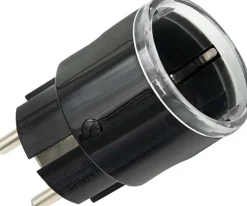 Shelly Plug S Gen3 slimme stekker & energiemeter WiFi Matter Bluetooth zwart