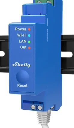 Shelly Pro 1 slimme schakelaar WiFi Bluetooth DIN-rail
