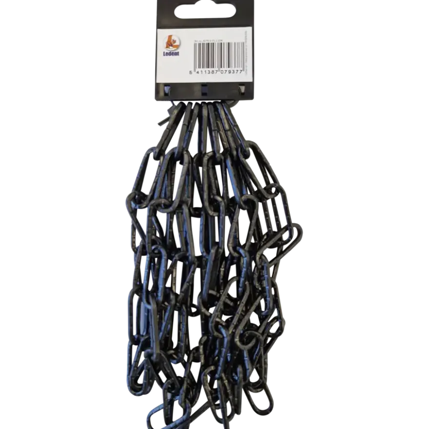 Sierketting nr. 9000 zwart 2,5 meter