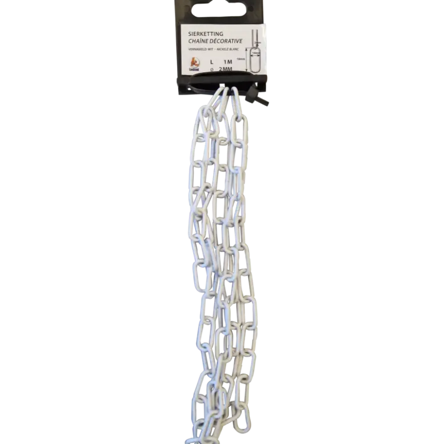 Sierketting vermessingd 2,2x16 mm 1 m