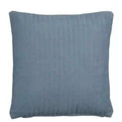 Sierkussen blauw patchwork - l45xb45xh10cm
