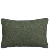 Sierkussen bouclé blauw - l45xb45xh10cm