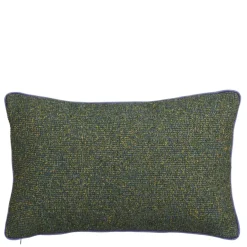 Sierkussen bouclé blauw - l45xb45xh10cm