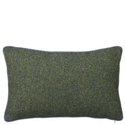 Sierkussen bouclé blauw - l45xb45xh10cm