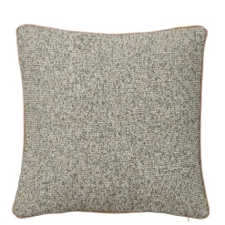 Sierkussen bouclé grijs - l45xb45xh10cm