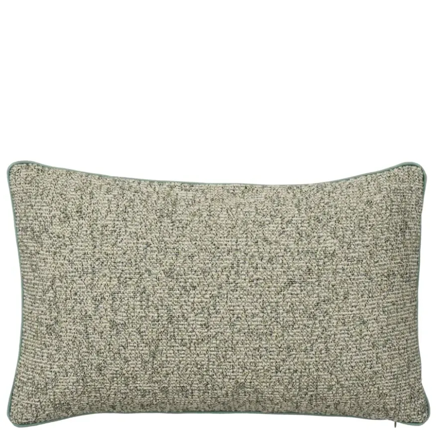 Sierkussen bouclé groen - l45xb45xh10cm