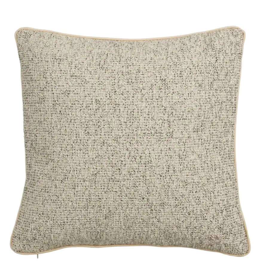 Sierkussen bouclé licht bruin - l45xb45xh10cm