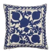 Sierkussen granaatappel blauw - l45xb45xh10cm