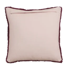 Sierkussen hart donker roze - l45xb45xh10cm