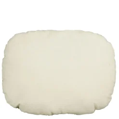 Sierkussen ovaal hond licht groen - l45xb35xh10cm