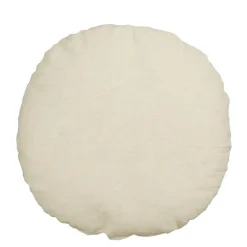 Sierkussen rond popcorn roze - h10xd45cm