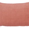 Sierkussen ruffled d.roze - l55xb35xh10cm