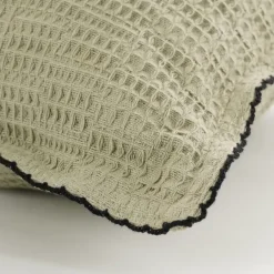 Sierkussen ruit beige - l55xb35xh10cm