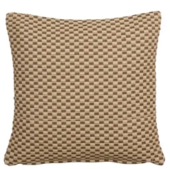 Sierkussen ruit bruin - l45xb45xh10cm