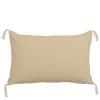 Sierkussen ruit licht bruin - l55xb35xh10cm